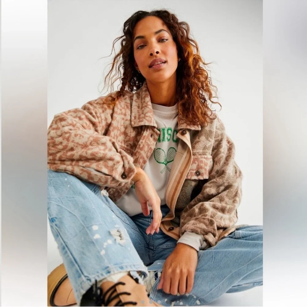 Free People | Printed Ruby Shacket Jacket | XS - Picture 5 of 16